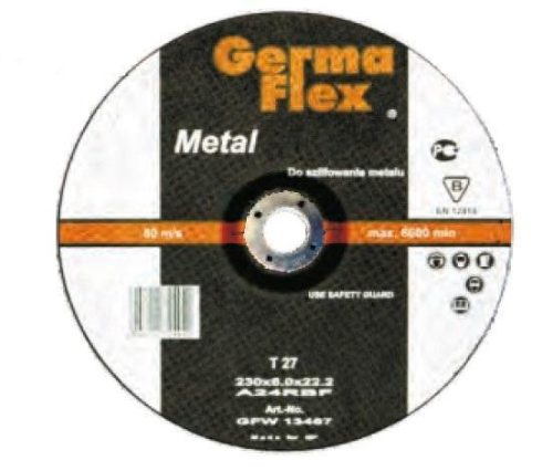 Germaflex Tisztítókorong fémre 230x6,0x22,2mm